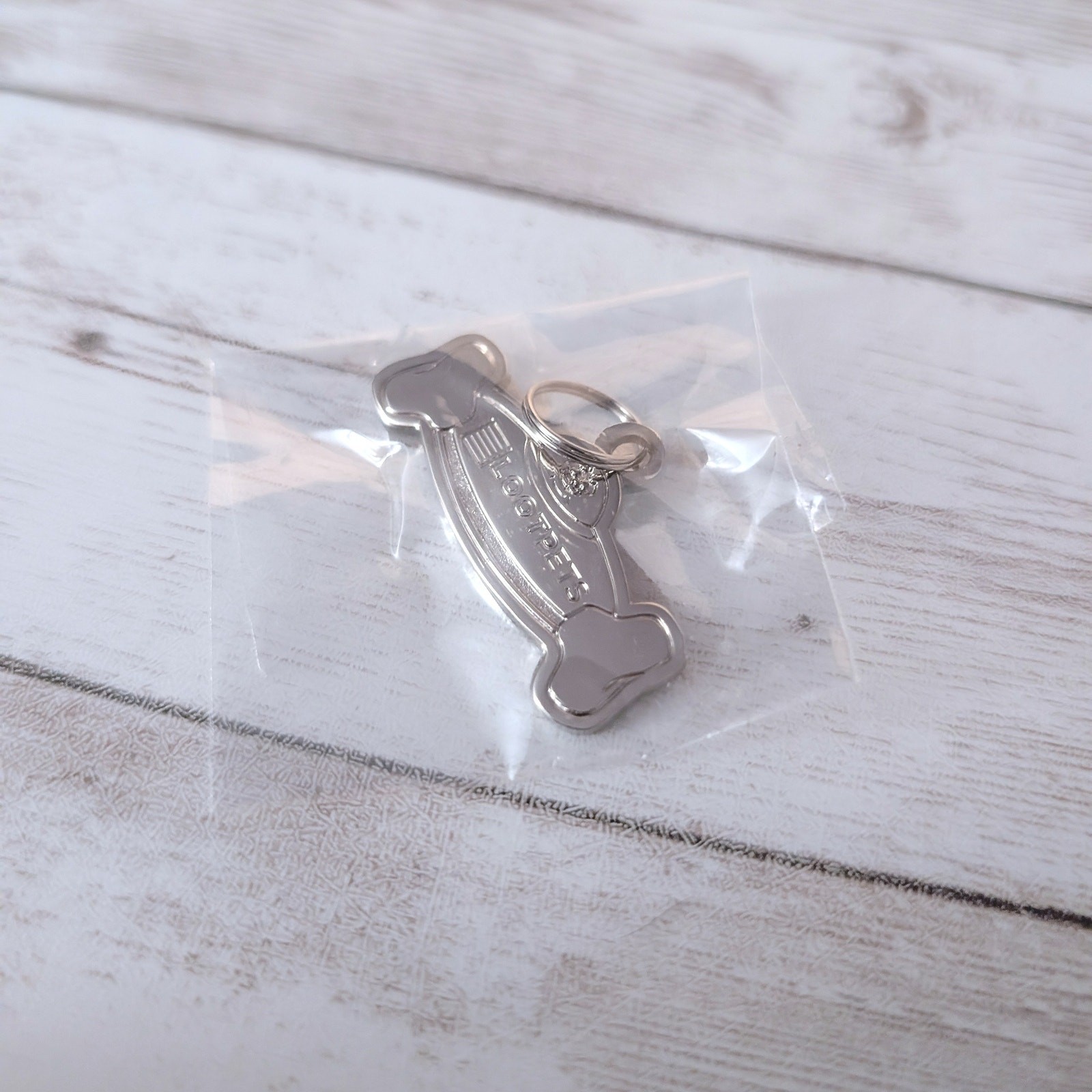 LootPets Silver Tone Pet Tag - New & Sealed