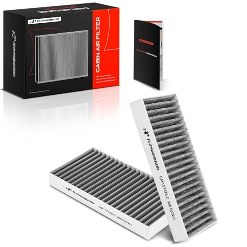 2-PC Cabin Air Filter with Activated Carbon Compatible with Jeep Liberty 2008