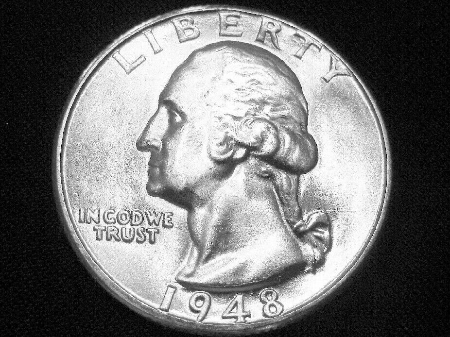 1948-D Washington Quarter --- Gem Uncirculated