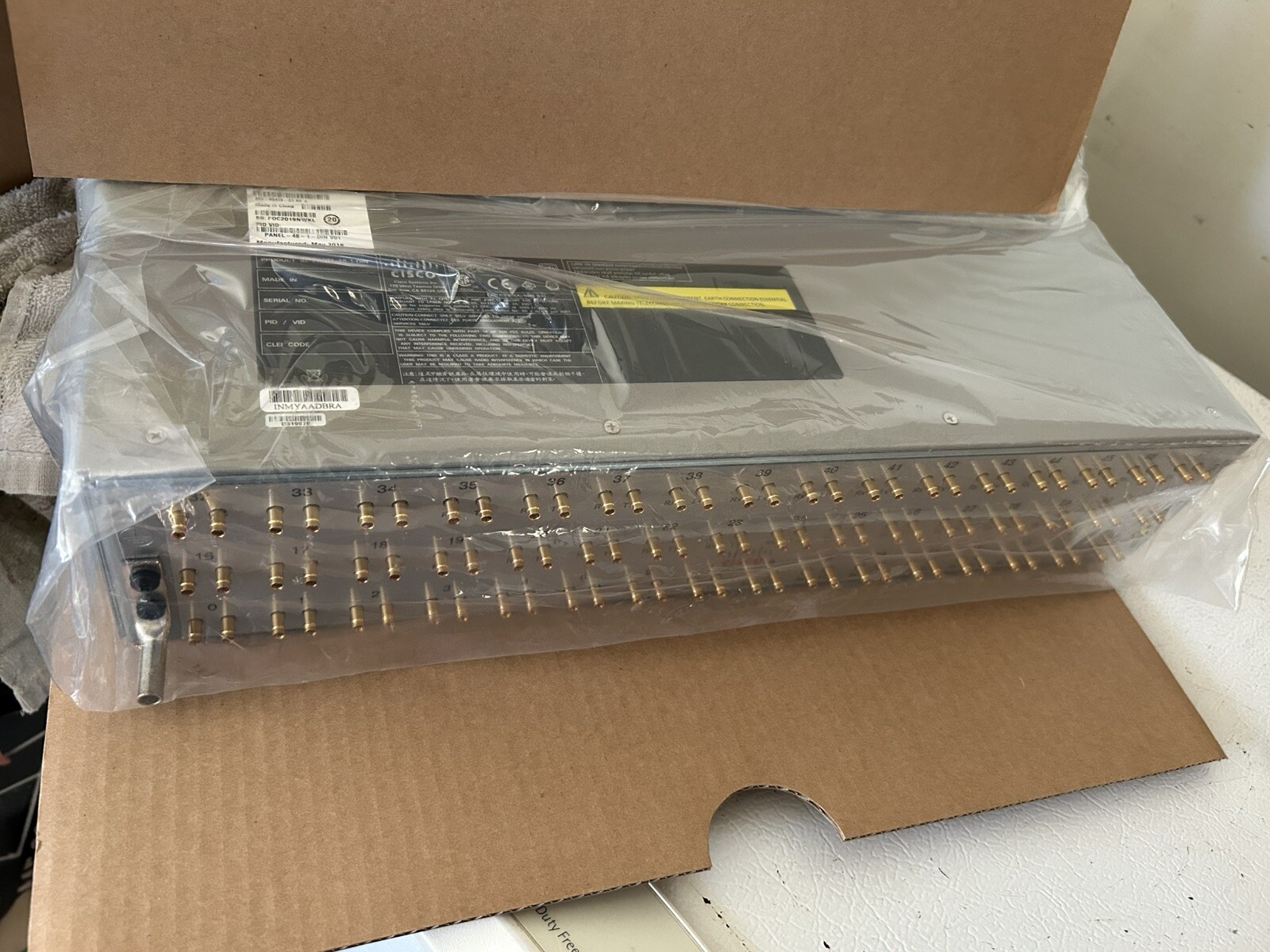 Cisco Panel-48-1-DIN New Open Box