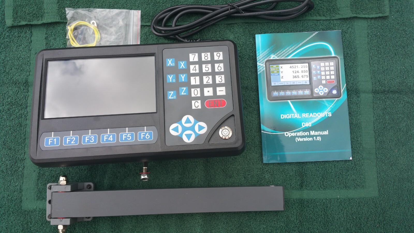 D80 2 & 3 axis display to replace your Sargon dro display with 25 pin plug