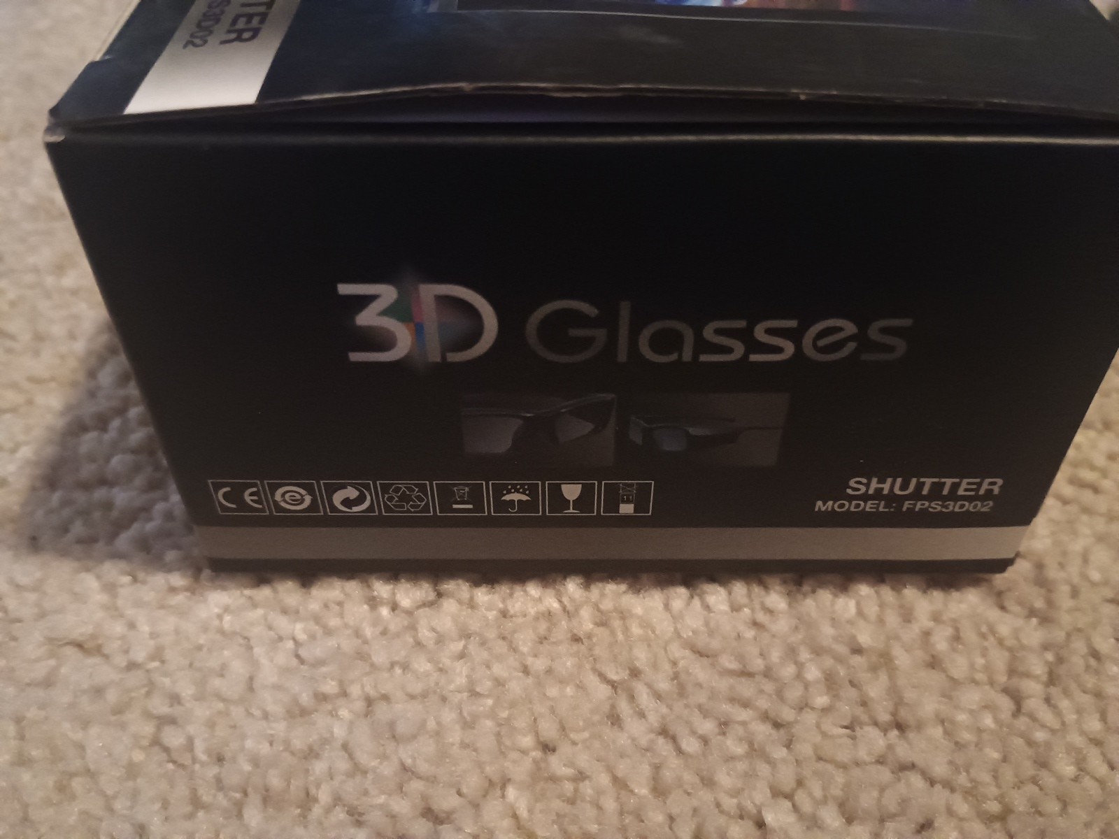 Shutter 3d Glasses Model: Fps3d02 3 Lot VG Conditions