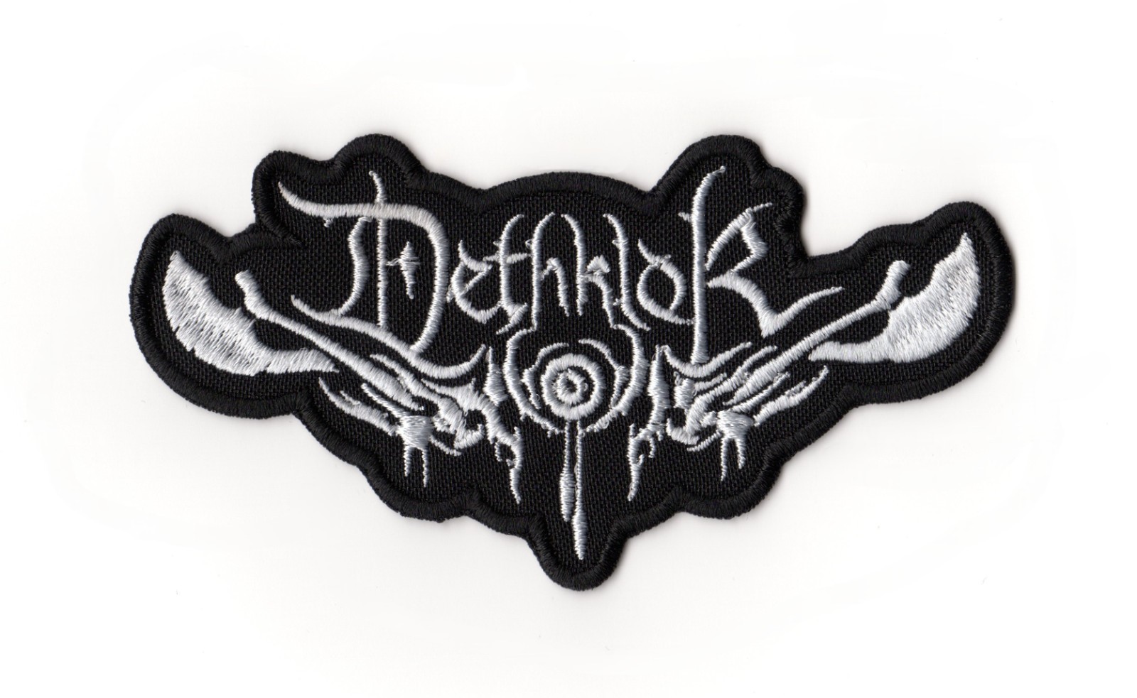 Dethklok Patch Metalocalypse Embroidered Sew On Band Logo Melodic Death Metal