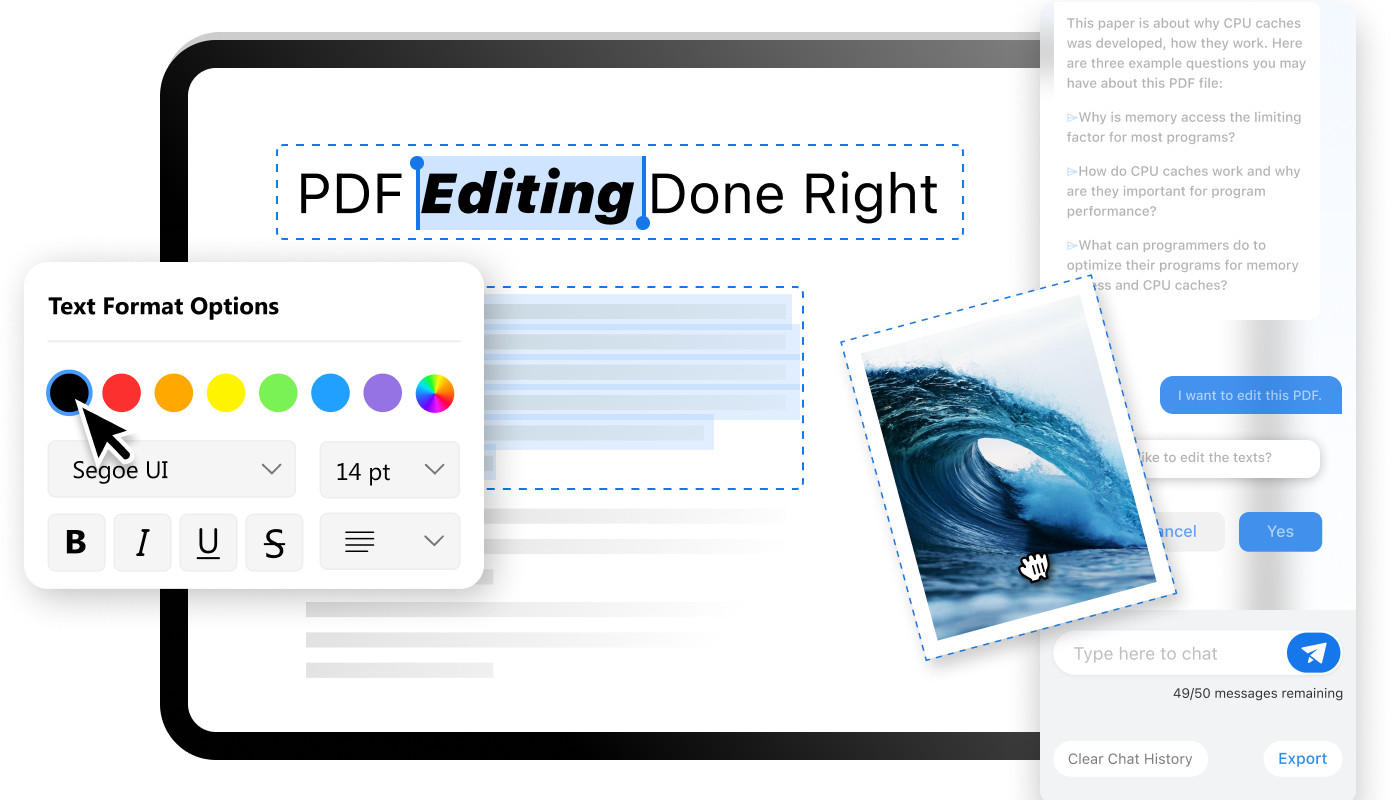 PDF Software Suite ~ Professional Management PDF Editor Creator for Windows USB