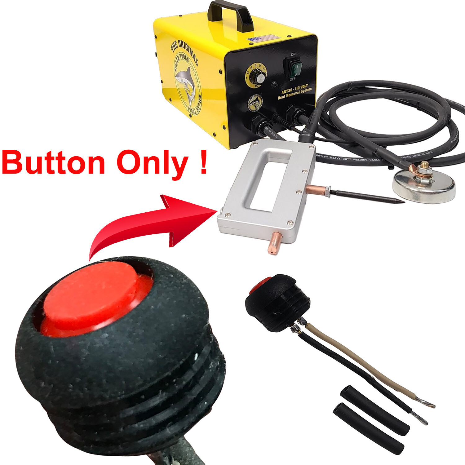 Trigger Button Killer tools Dent Puller ART38 - For 110v & 220v
