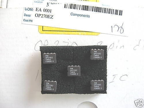 New Pmi (Op270Ez)Dual Prec Amplifier Chip