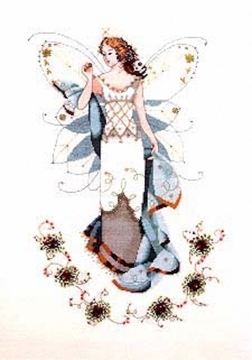 Mirabilia Cross Stitch Pattern - MD56 May's Emerald Fairy