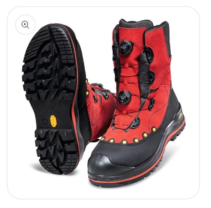 1x BOA Pfanner Chainsaw Boots Lace Top Or Bottom Seguro Black Boa Wire Lace