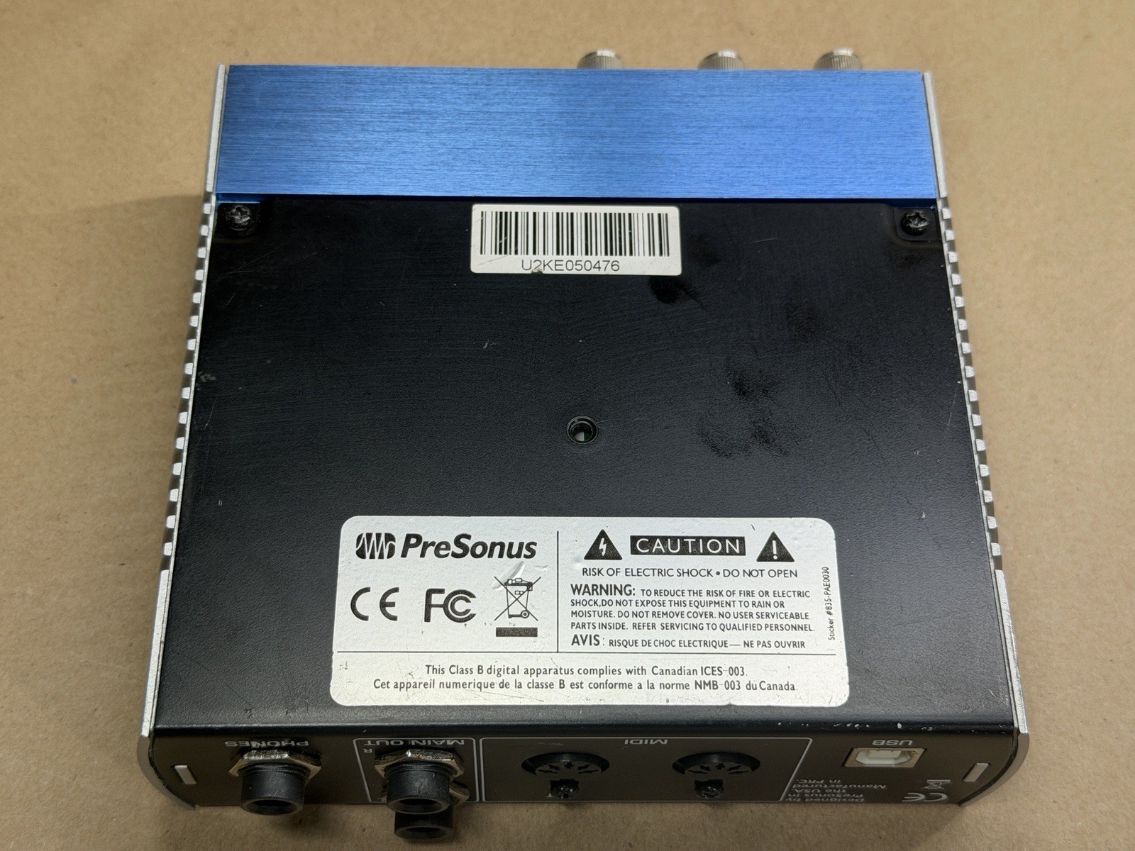PRESONUS AUDIOBOX USB Interface Recording System | Device Only