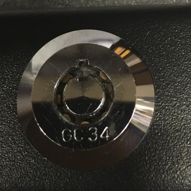 GC34 2 NEW KEYS Sentry Pistol Safe Code: GC34 Handgun Key Models QAP1E & QAP1BE