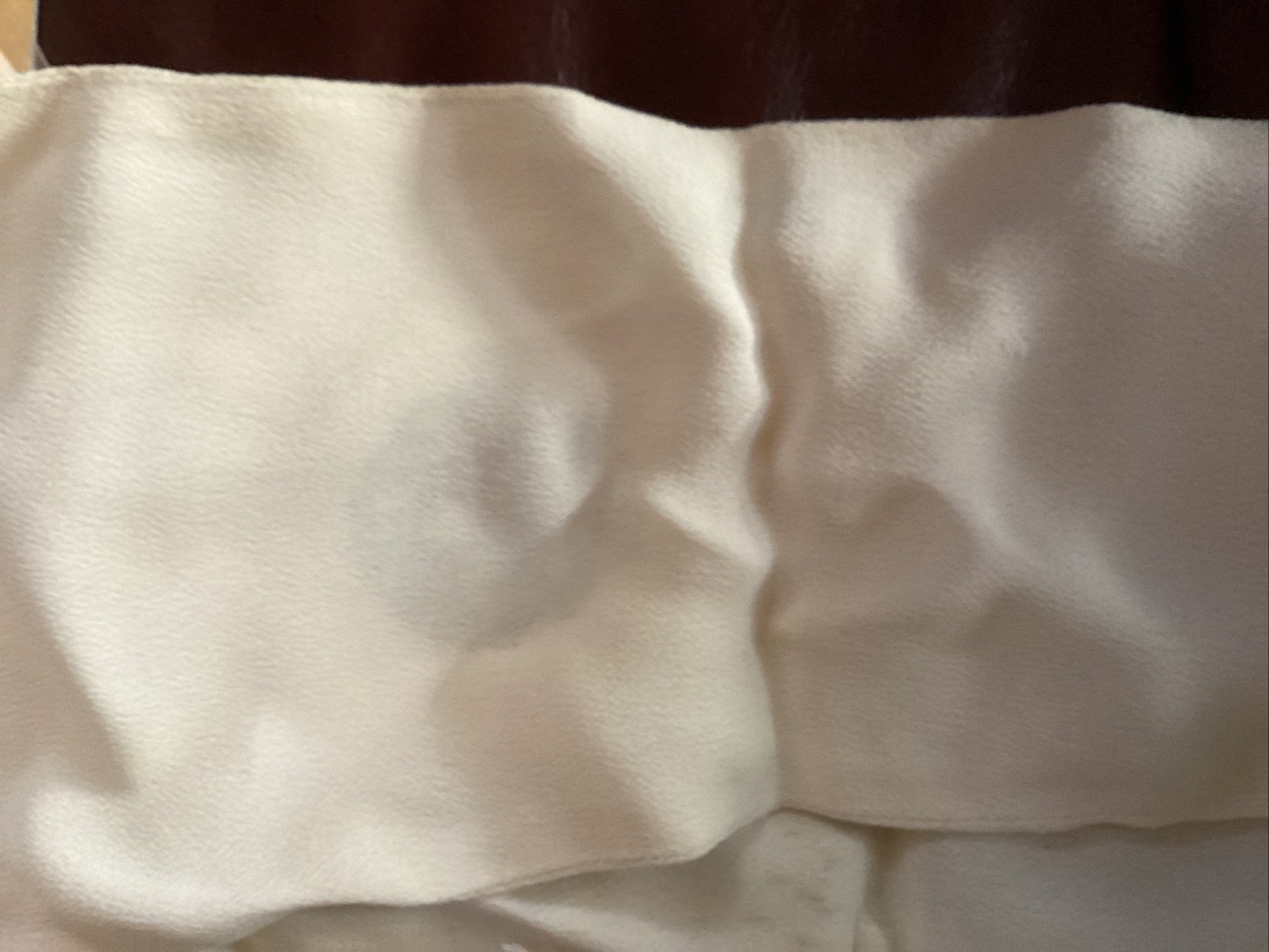 RAF Silk Scarf White Ww2 Storage Folds Exquisite Quality