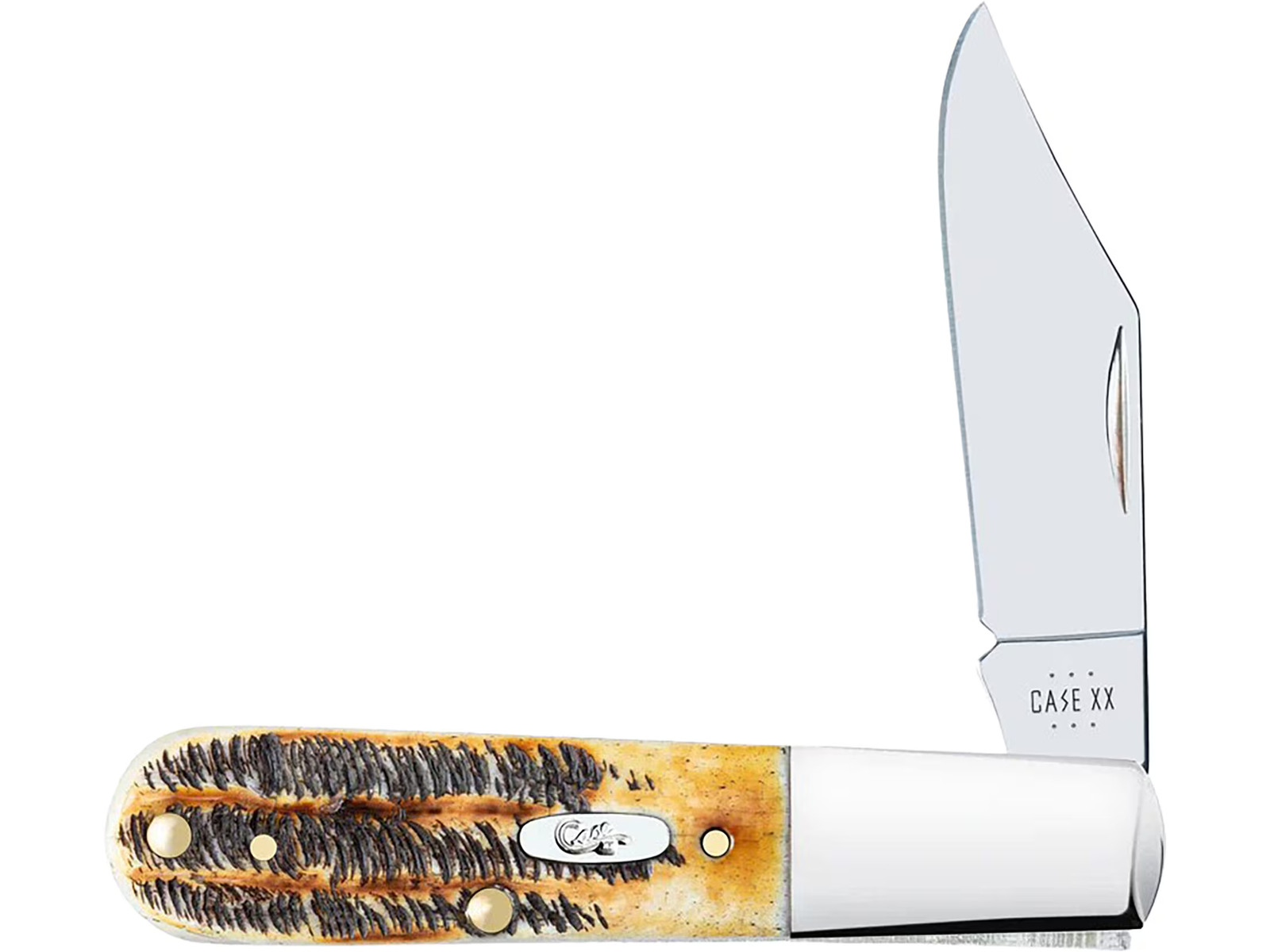 Case Barlow Pocket Knife 2.8" Clip Point Tru-Sharp Mirror Polished Blade 6.5