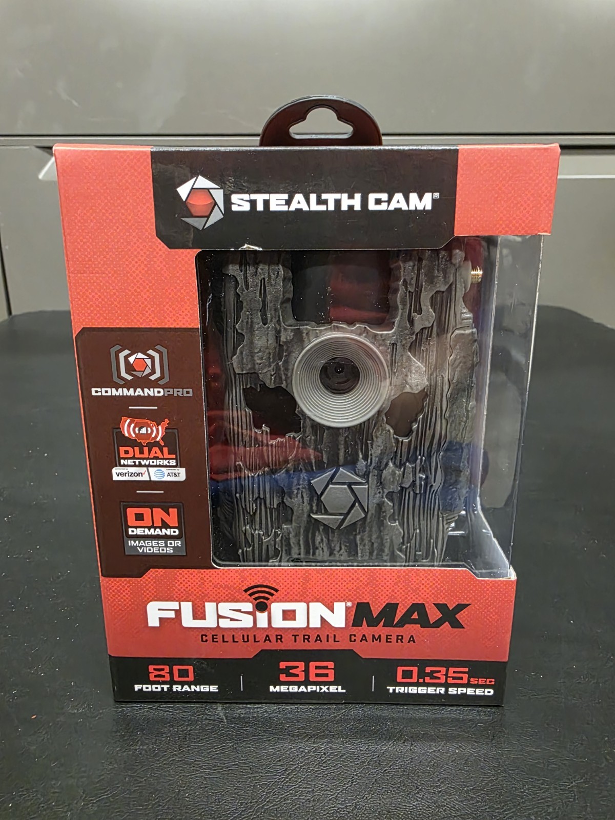 Stealth Cam 36MP Fusion Max Cellular Trail Camera with 80 Feet Range .35 Sec