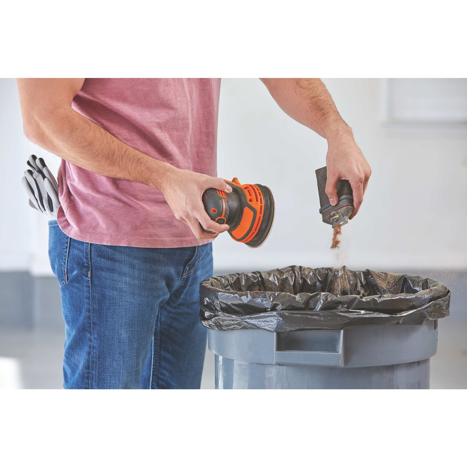 BLACK+DECKER 20V Max Random Orbital Sander, Cordless - BDCRO20C