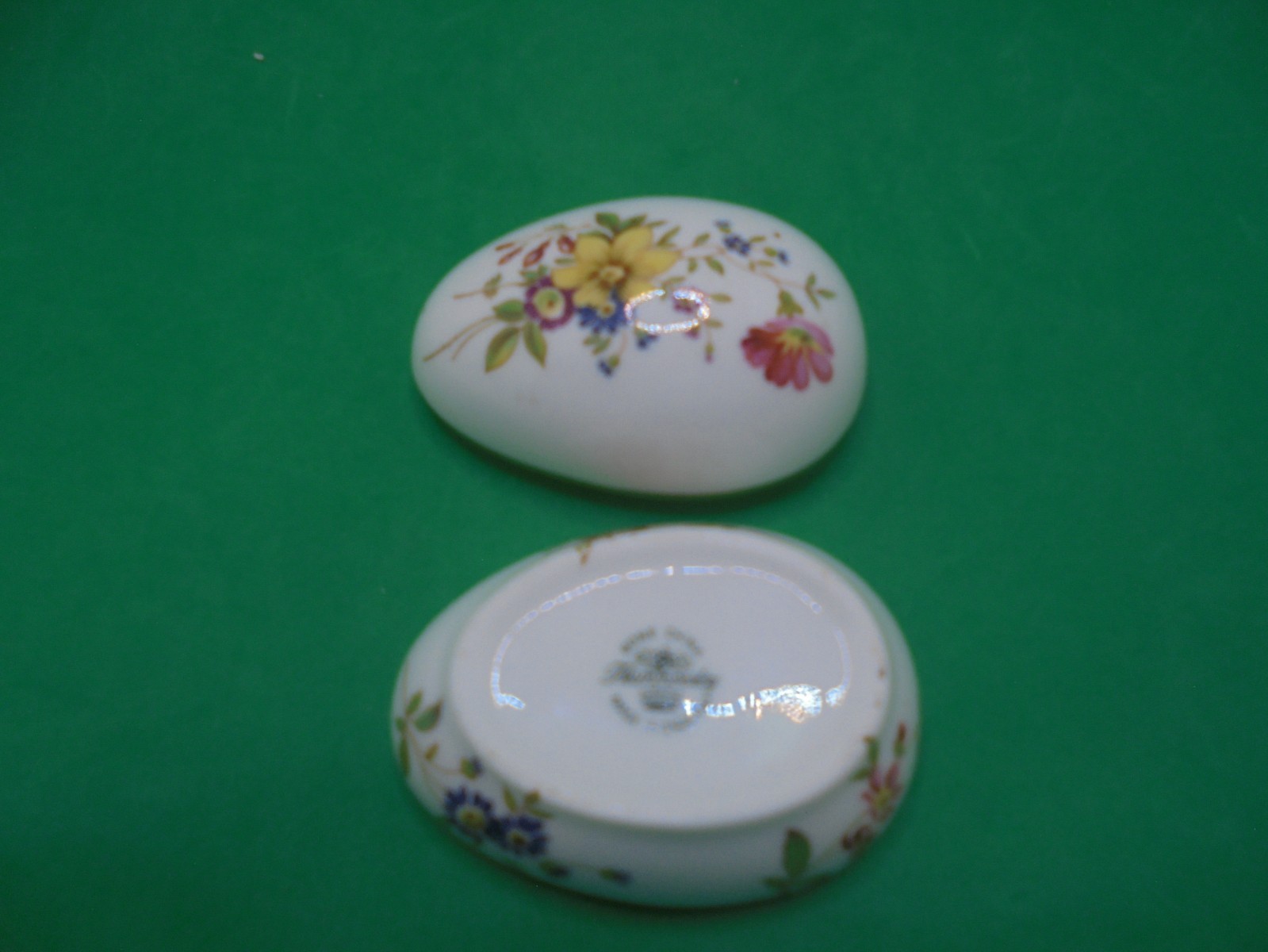Hammersley Bone China Egg Box Multicolored Flowers