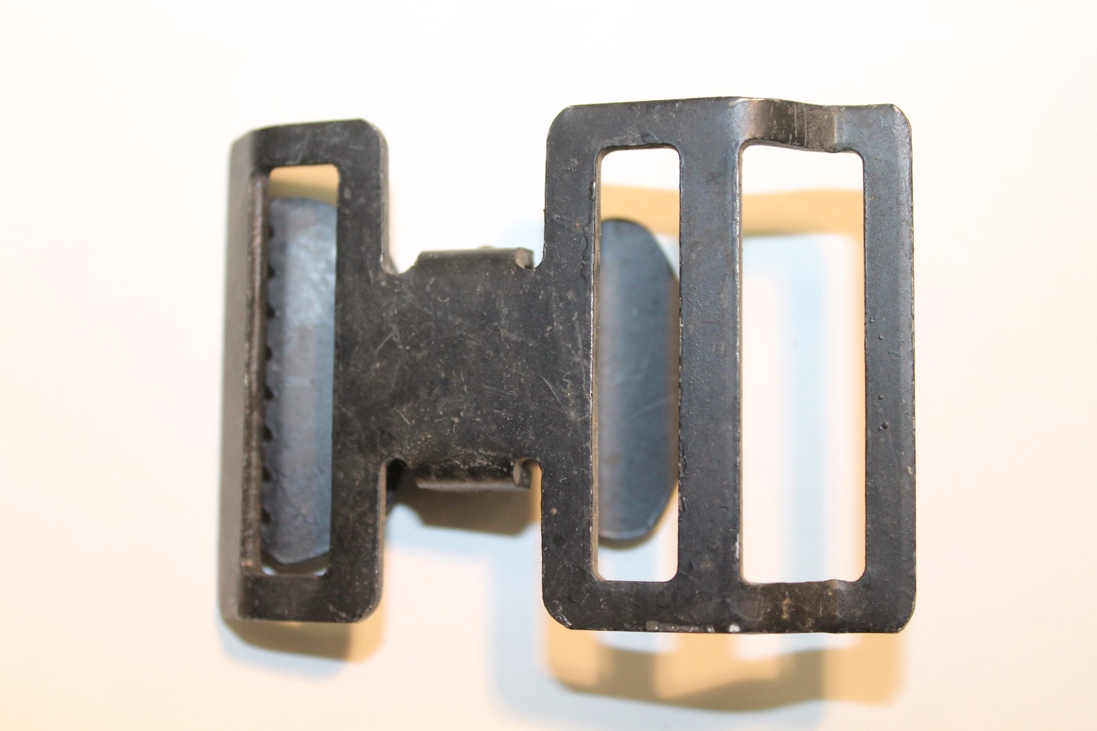 Military Web Strap T Buckle, Spring Loaded, 1 1/2", Mil-Spec, Black. Lot of 10