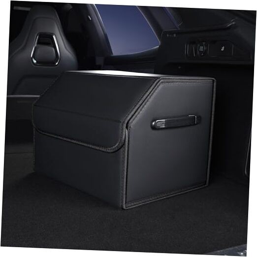 Trunk Organizer - Car organizers - 15"L x 13"W x 12.4"H - 9lbs - 2K in3 - Black