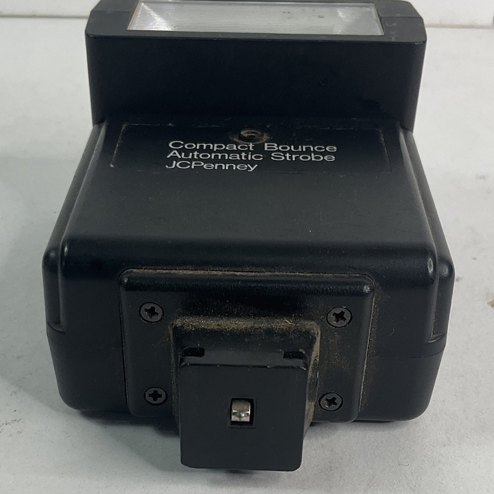 Vintage JC Penny Camera Shoe Mount Flash Strobe Attachment Tested Works