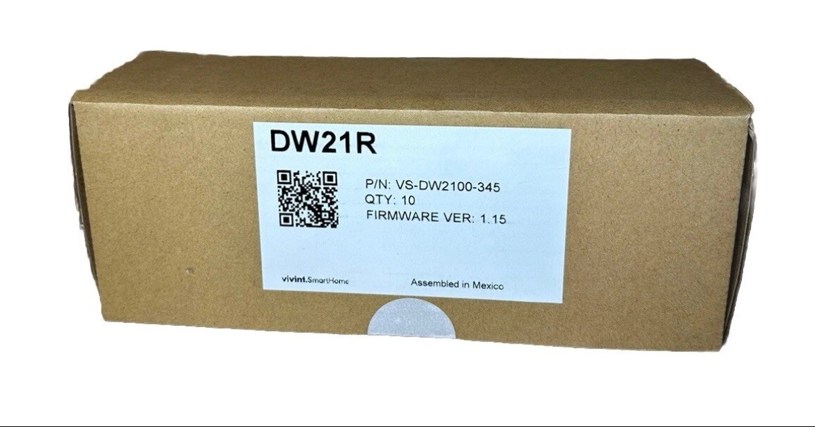 Lot of 10 Vivint Recessed Door Contact Sensor VS-DW2100-345 NEW -NEVER USED