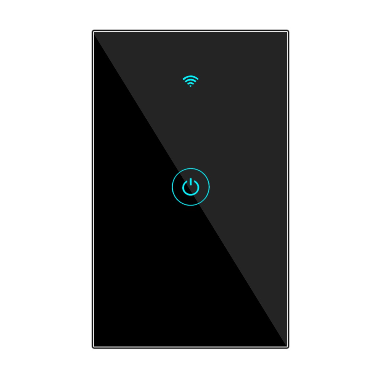 Smart WiFi Light Switch Touch Wall Panel 1/2/3 Gang Works with Alexa Google Home