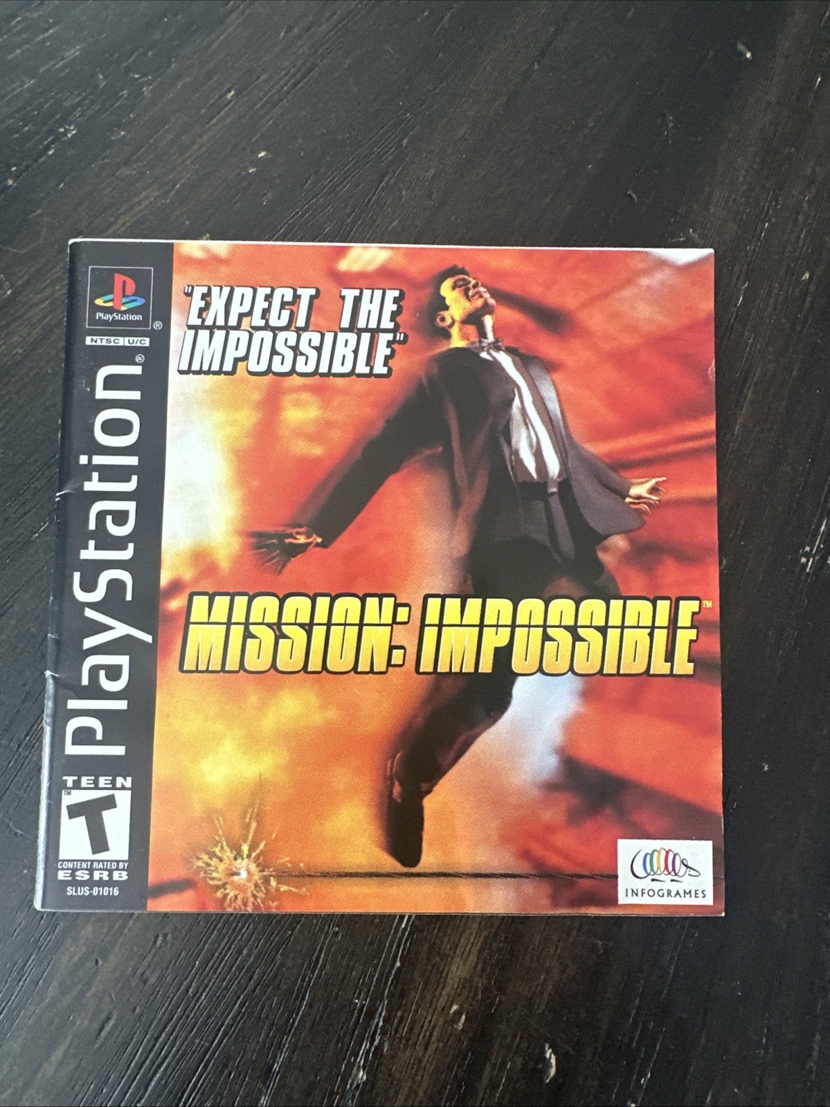PlayStation 1 PS1 Manual Only Mission: Impossible