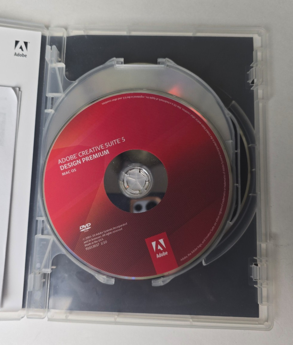 Adobe Creative Suite 5 CS5 Design Premium for Mac Studen & Teacher Licensing