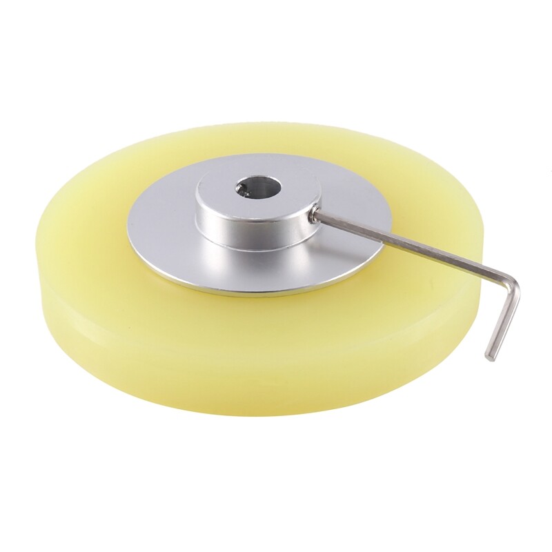 Diameter 100mm X 10mm Industrial Aluminum Measuring EncoderWheel for5731