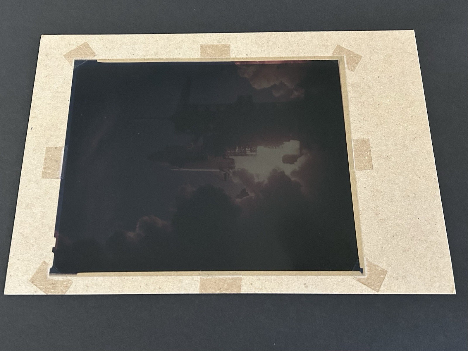 1981 NASA KSC Space Shuttle Columbia STS-1 Liftoff Presentation Transparency-362