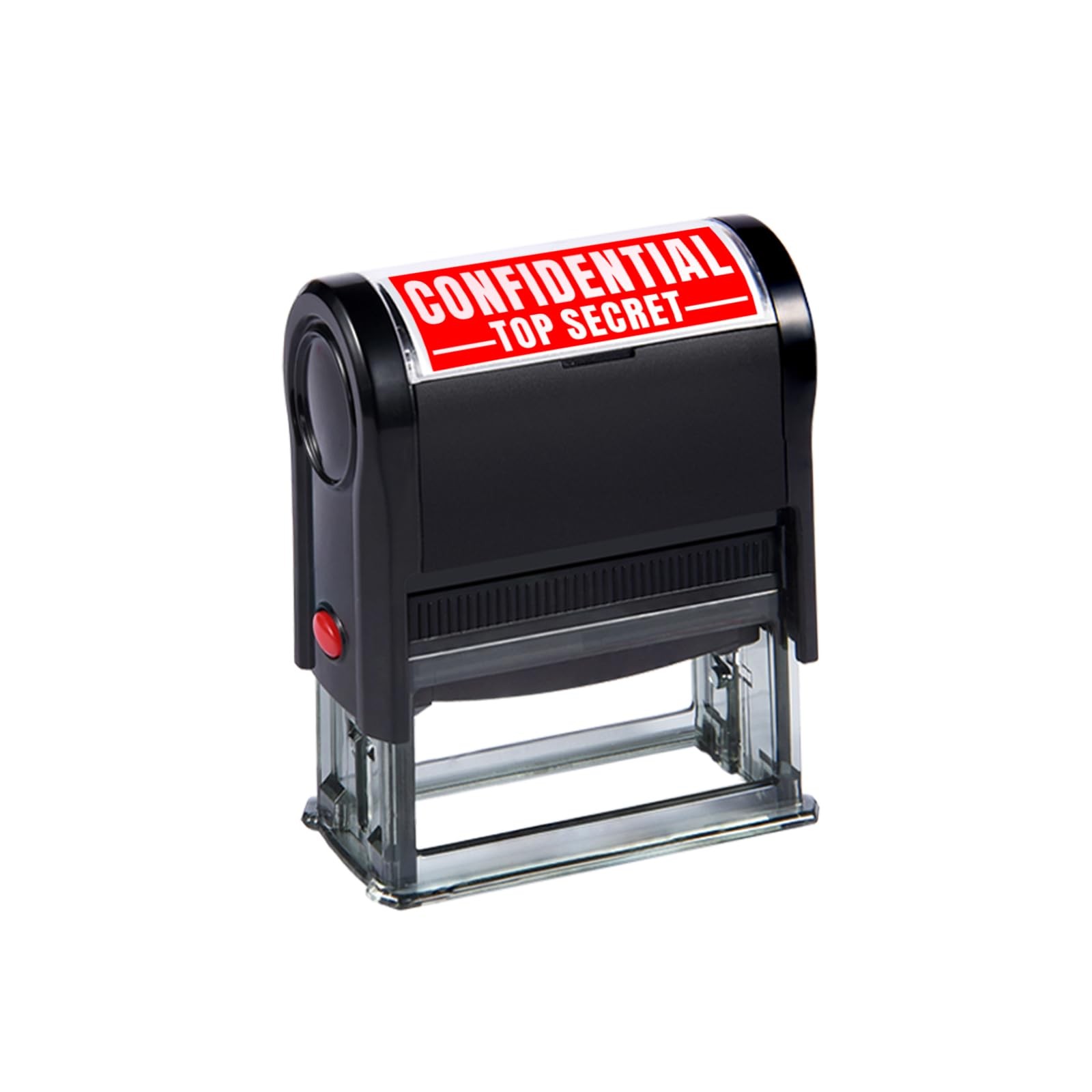 Self Inking Confidential Top Secret Stamps Rubber Privacy Stamp Red Confident...