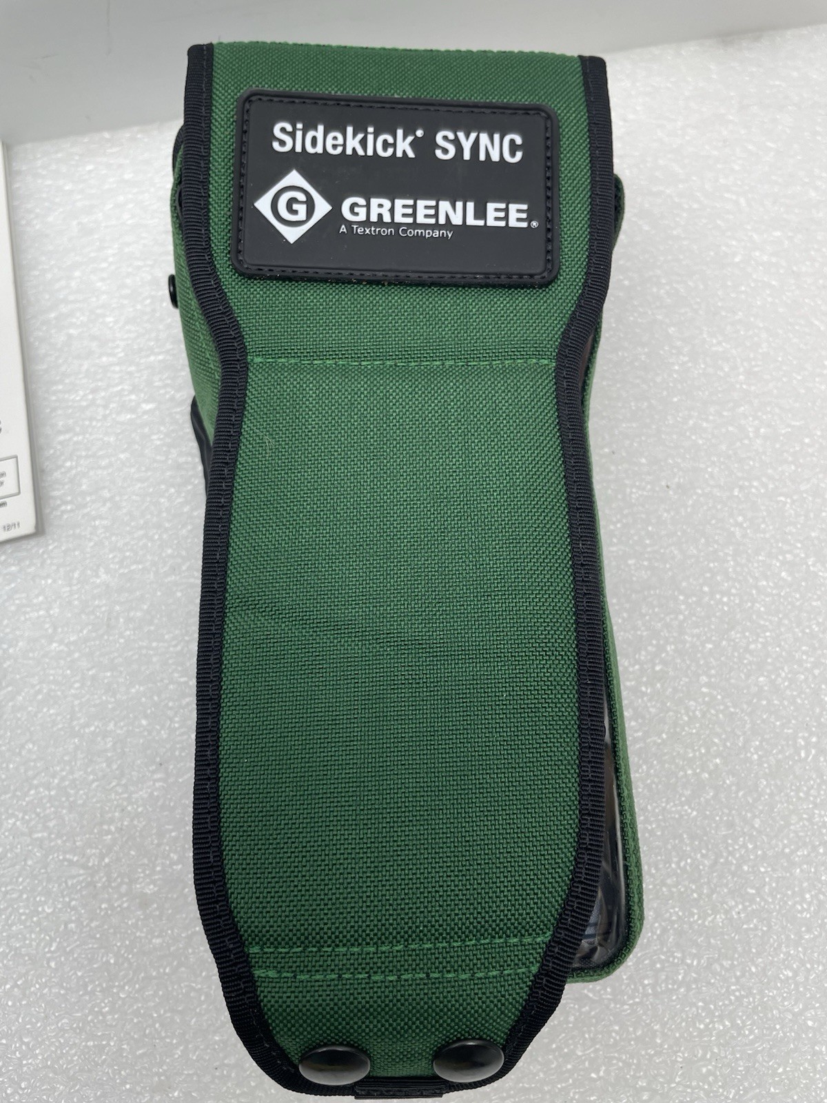 GREENLEE SIDEKICK SYNC 1160-1000 CABLE TESTER METER TOOL TESTED NEED NEW BATTERY