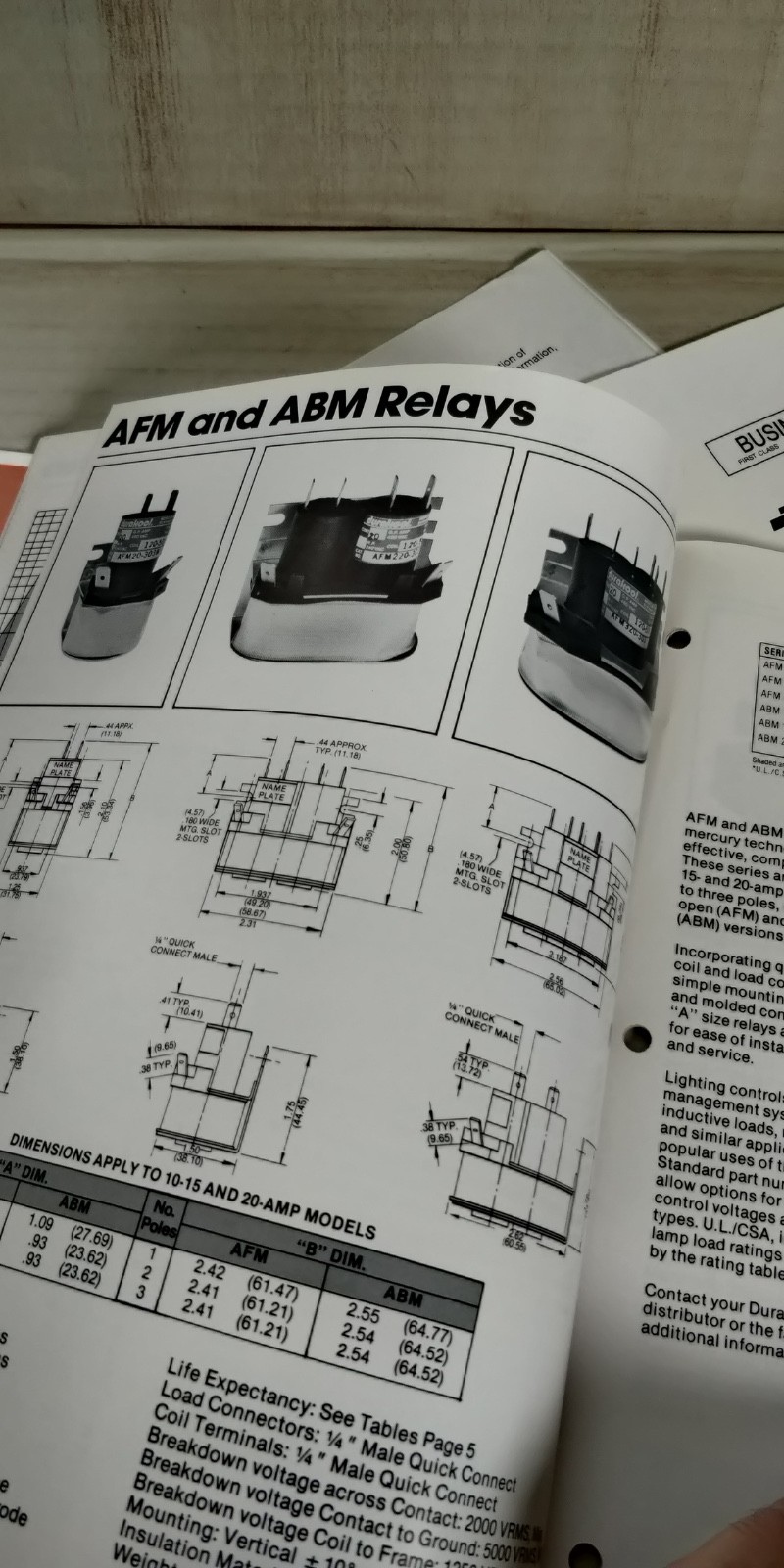 1987 DURAKOOL catalog relays switches electrical products C3