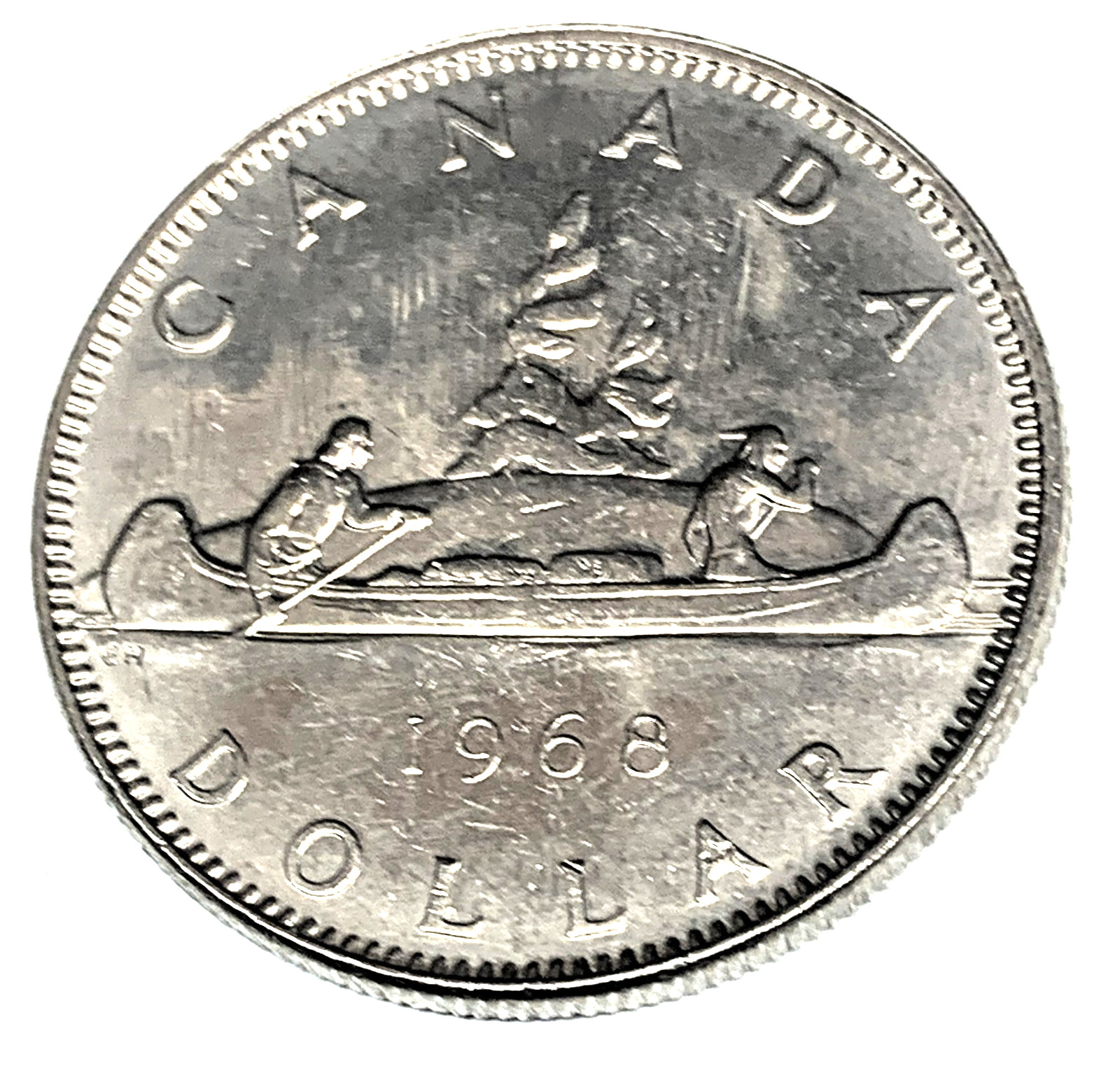 # C7312   CANADA  COIN,   ONE DOLLAR  1968   UNC