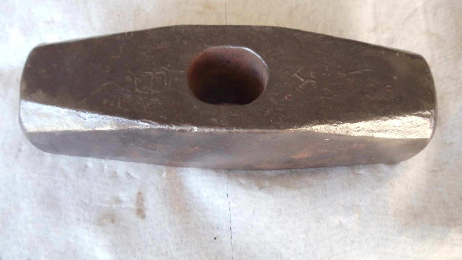 Antique Woodings Verona 8lb Blacksmith Sledgehammer Head Logging
