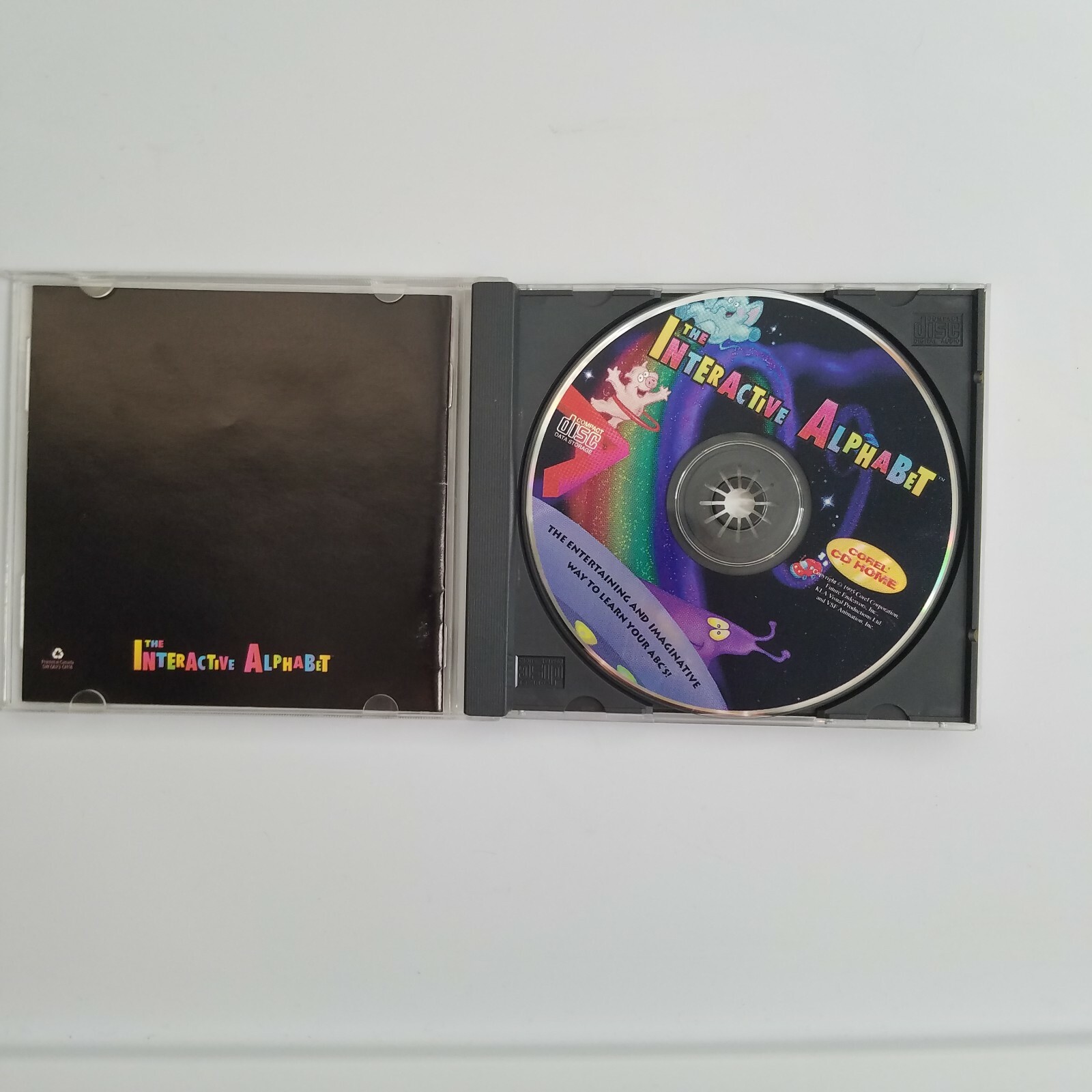 The Interactive Alphabet (PC, Program) Corel Y