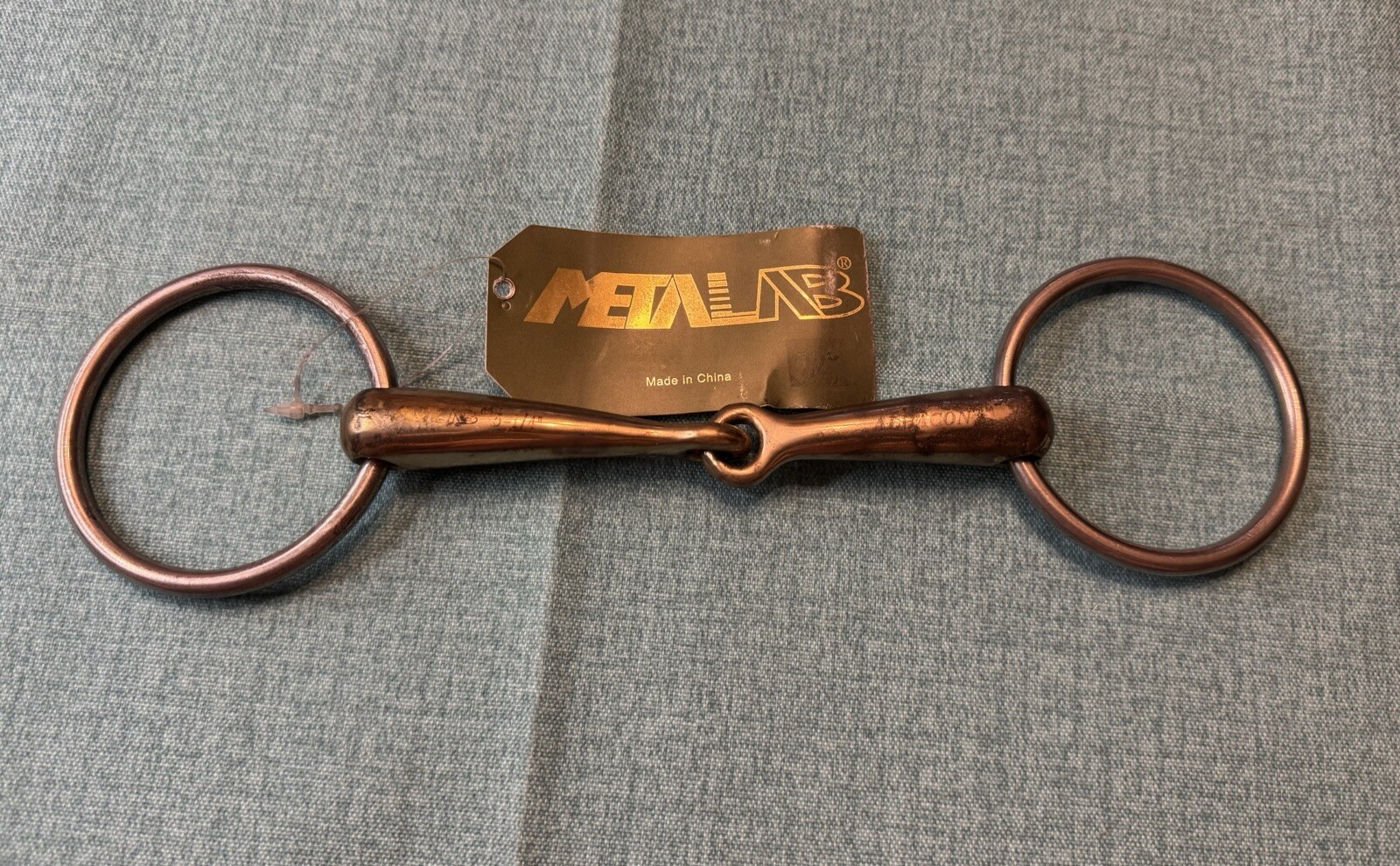New 5 1/4” Metalab 18mm Loose Ring Snaffle