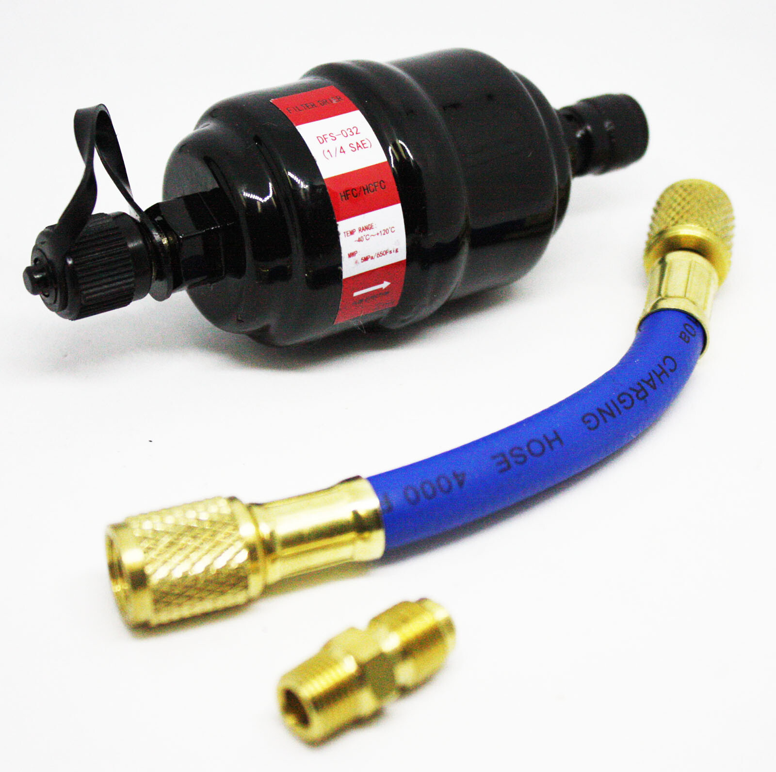 HVAC Liquid Line Filter Drier Conversion Kit for Recovery & Recycling Machine