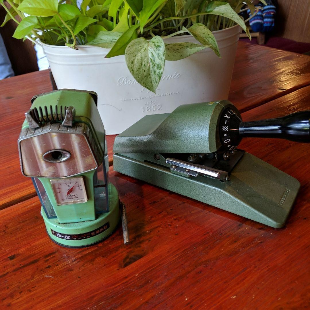 Antique Pencil Sharpener Office Equipment Vintage Decor Used