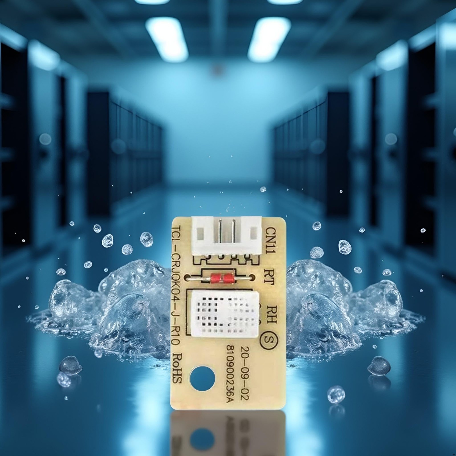 Humidity Sensor Module Board For Dehumidifier HIS06 Temp Sensor Replacement