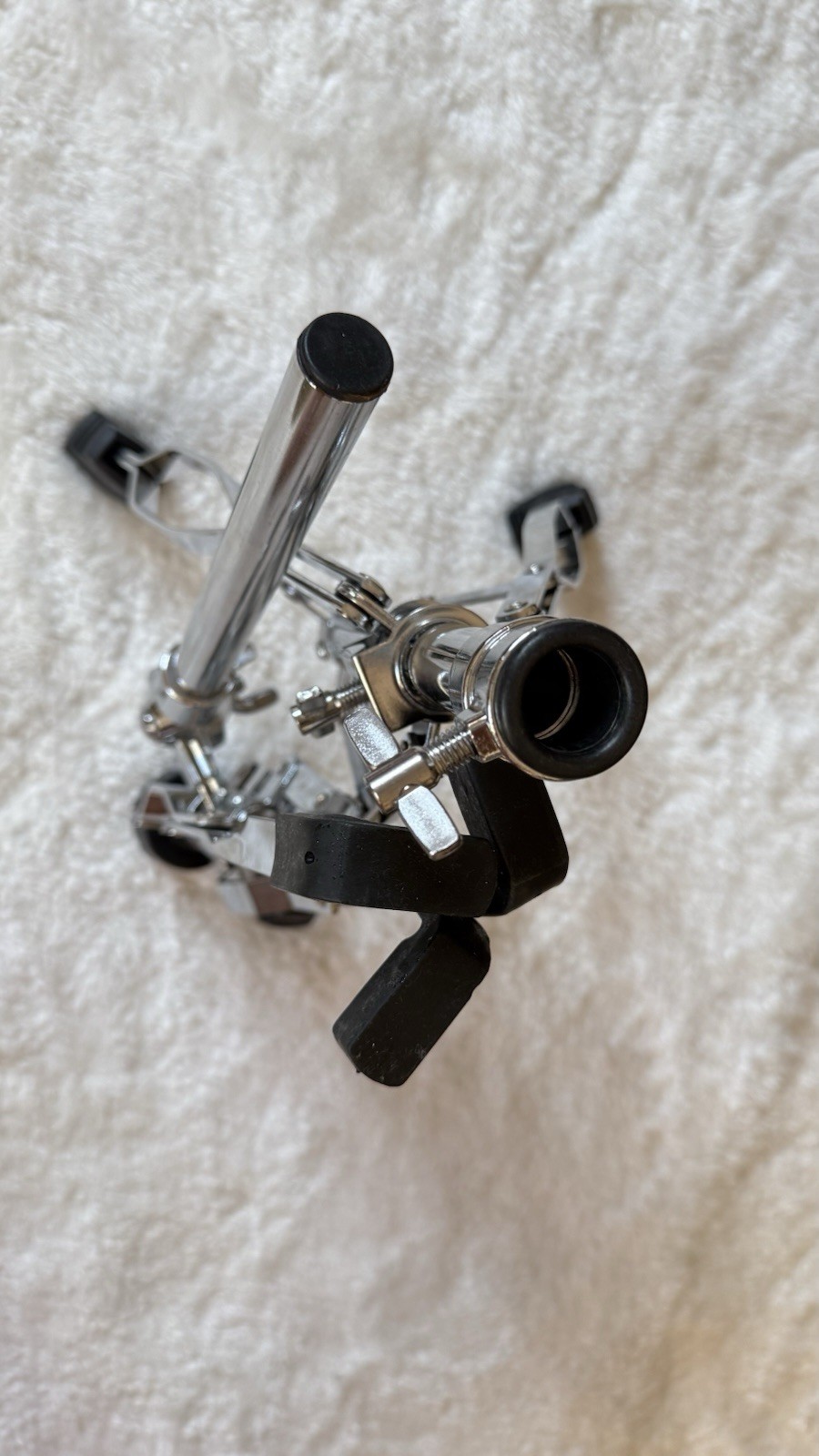 Snare drum stand Chrome Double Braced