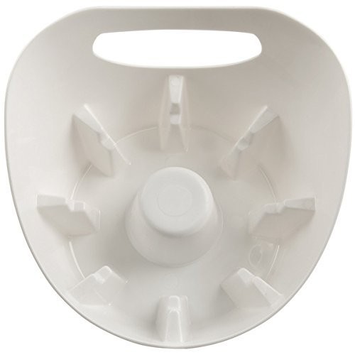 Plumb Craft Universal Plunger Holder Drip Tray, White (1 Pack)