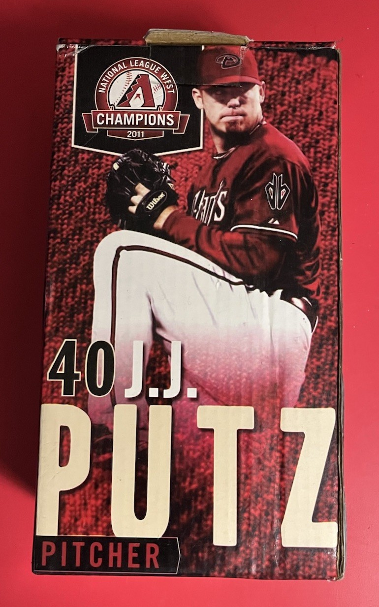 J.J. Putz Bobble Head 2012 Stadium Giveaway Arizona Diamondbacks AZ MLB Baseball