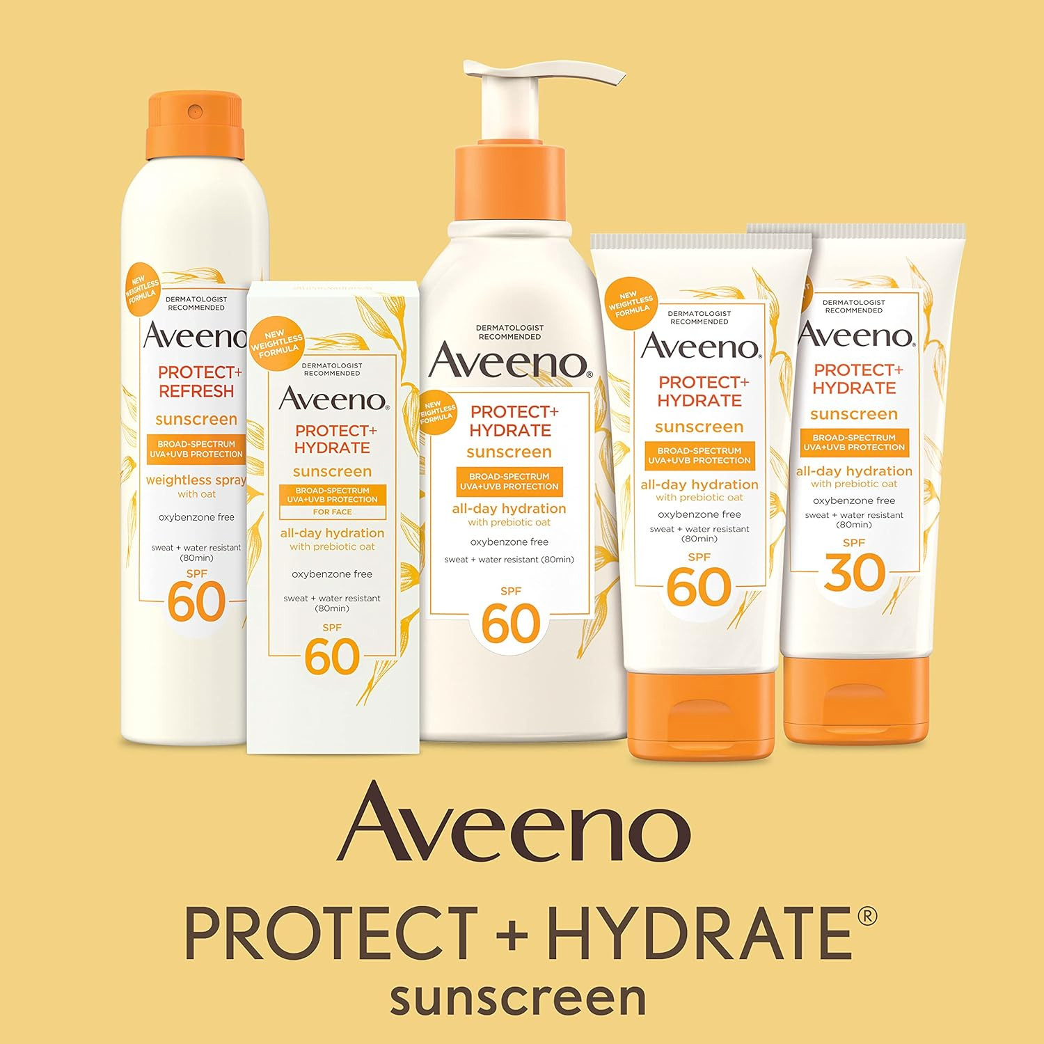 Protect + Hydrate Sunscreen Moisturizing Body Lotion with Broad Spectrum SPF ...