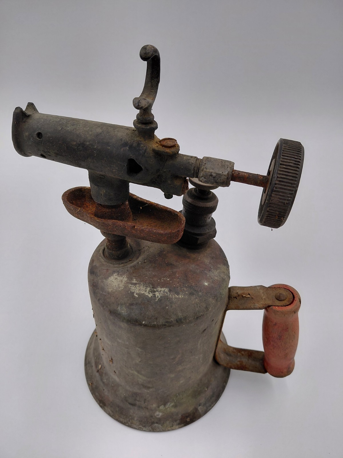 Vintage Antique Turner Brass Soder Torch Gas Blow Torch