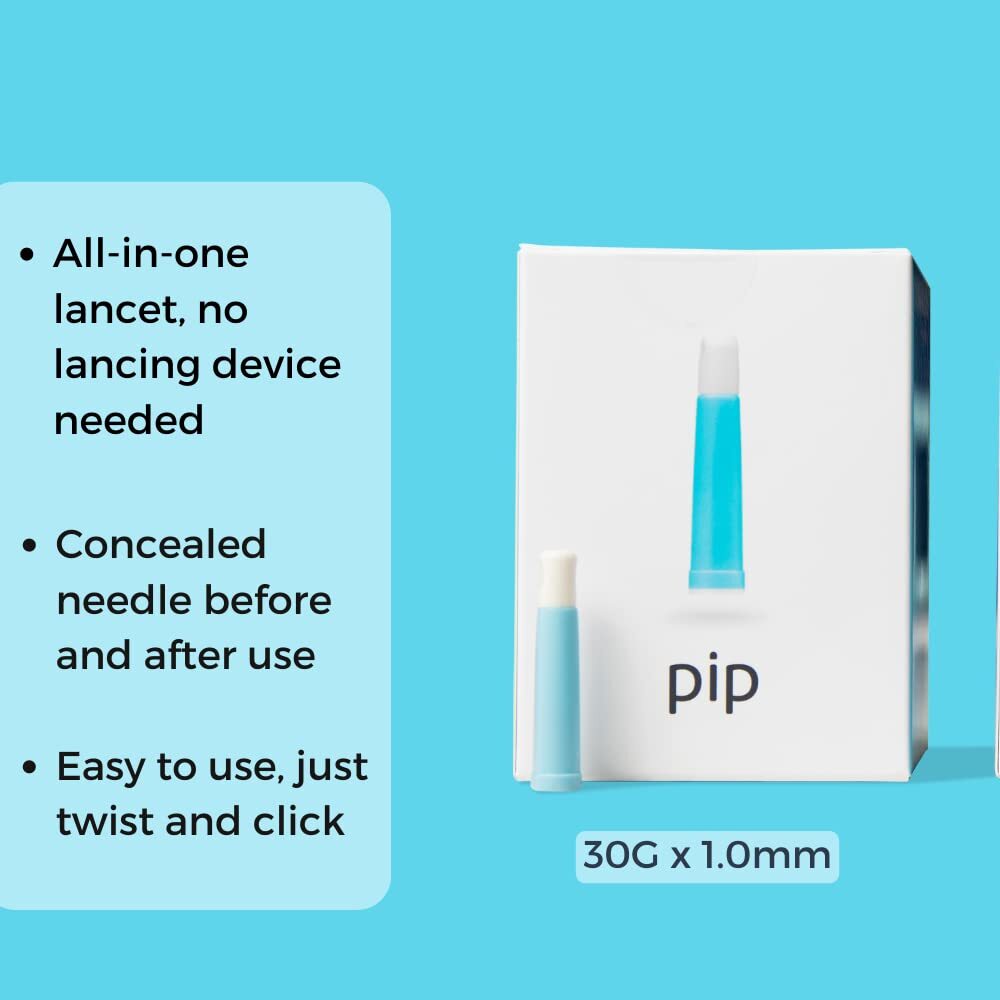 100 Lancets | All-in-One 30G-1.0mm Diabetes Safety Lancets | Ultra-Sensitive ...