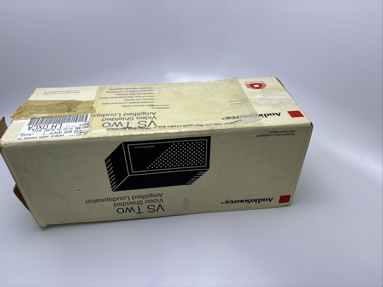 AudioSource Model VS Two Powered Speaker Video Shielded Amplified Loudspeaker