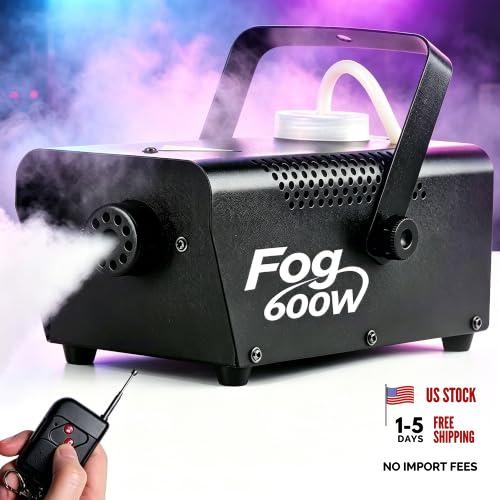 Fog Machine, Fahukyes Smoke Machine with Remote Control for Party Halloween |
