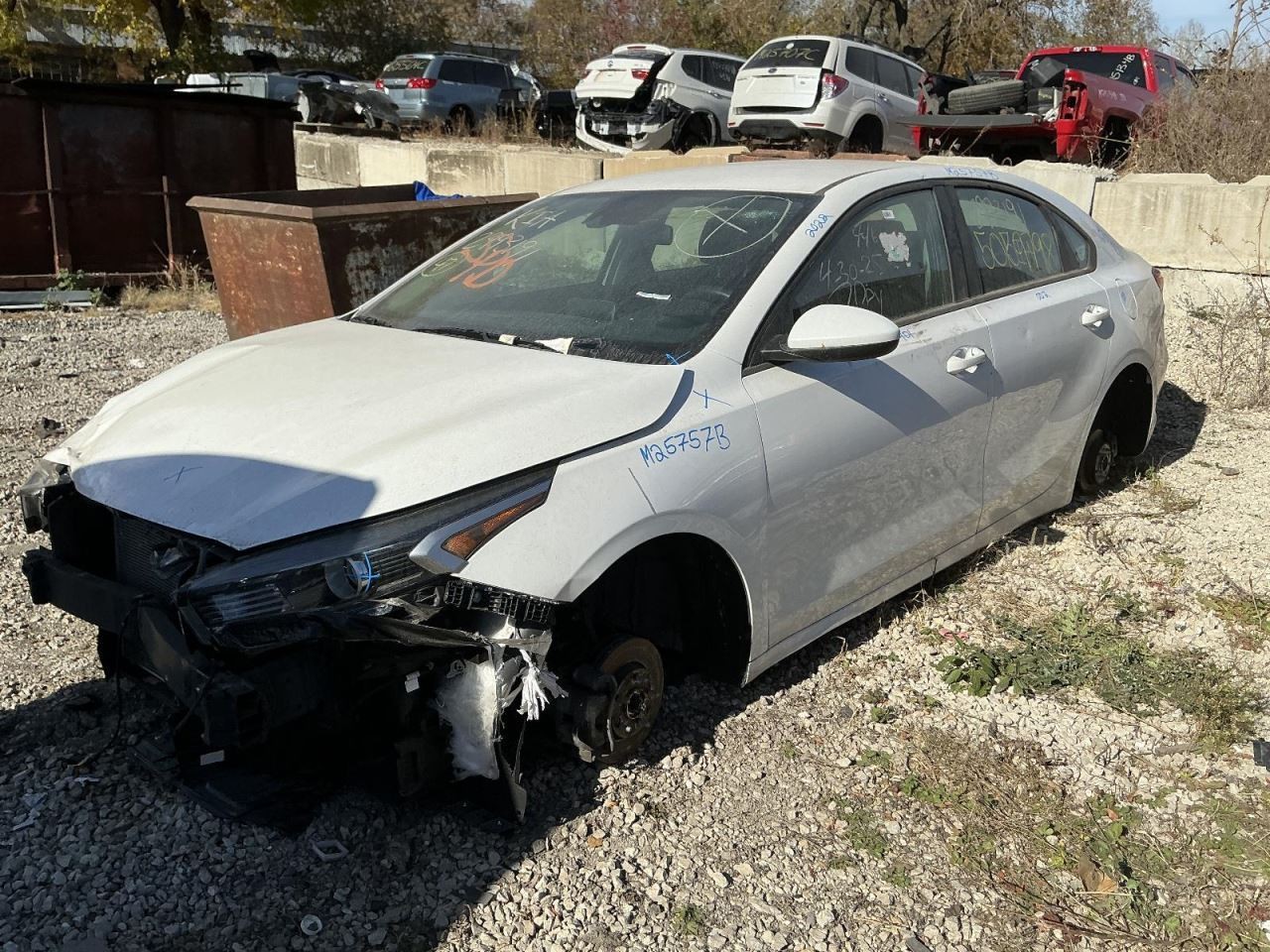 Temperature Control Sedan Manual Temperature Control Fits 22-24 FORTE 866460