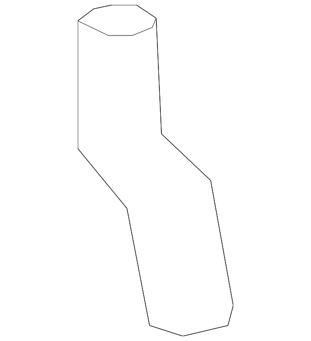 Genuine GM Water Hose 23420536