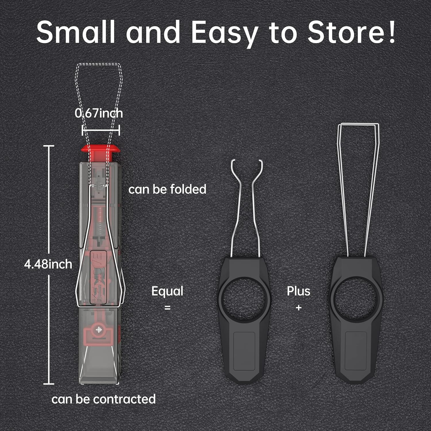 P10 2-In-1 Switch Puller Keycap Puller for Mechanical Keyboard, 304 Stain