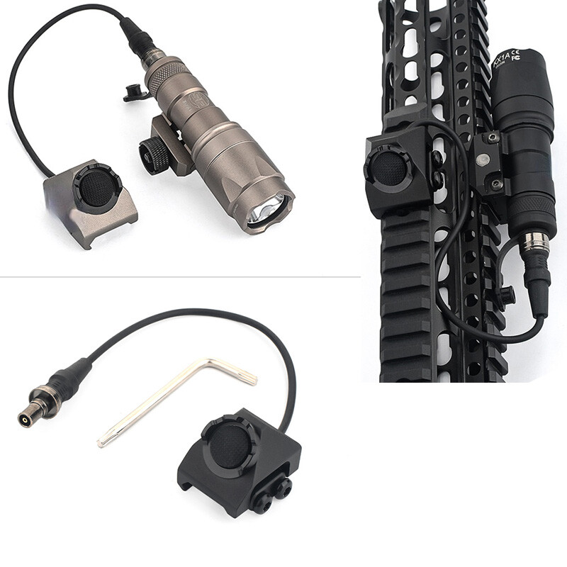 WADSN Tactical ModButton Switch Control For DBAL-A2 PEQ15 Laser M300 M600 Lights
